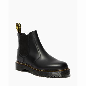 Dr Martens Férfi 2976 Bex Smooth Bőr Chelsea Csizma Fekete